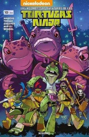 LAS ASOMBROSAS AVENTURAS DE LAS TORTUGAS NINJA NM. 10