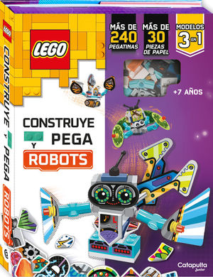 LEGO CONSTRUYE Y PEGA ROBOTS