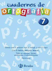 CUADERNOS ORTOGRAFIA 7