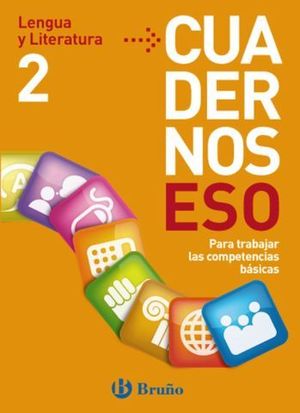 LENGUA Y LITERATURA 2 CUADERNOS ESO TRABAJAR COMPETENCIAS BASICAS