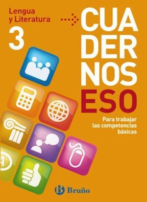 LENGUA Y LITERATURA 3 CUADERNOS ESO TRABAJAR COMPETENCIAS BASICAS