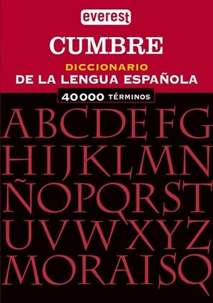 DICCIONARIO CUMBRE DE LA LENGUA ESPAOLA