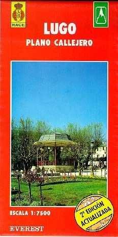 PLANO CALLEJERO DE LUGO ESCALA 1:6500