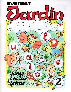 JUEGO CON LAS LETRAS 2. JARDIN.