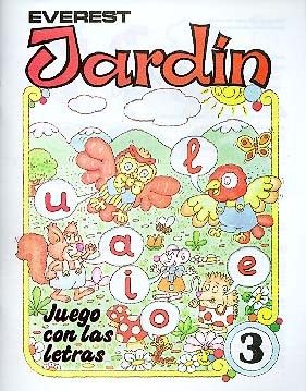 JUEGO CON LAS LETRAS 3. JARDIN.