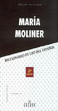 DICCIONARIO CD ROM MARIA MOLINER ESPAOL