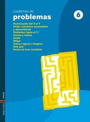 Cuaderno Problemas 6 Infantil