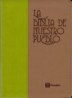 BIBLIA DE NUESTRO PUEBLO - GRANDE PIEL DOS TONOS