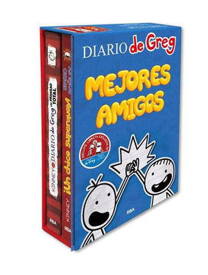 ESTUCHE MEJORES AMIGOS:  DIARIO DE GREG 1 / DIARIO DE ROWLEY 1