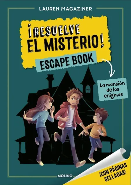 Resuelve el Misterio ! Escape Book 1. La Mansion de los Enigmas