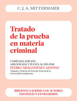 TRATADO DE LA PRUEBA EN MATERIA CRIMINAL