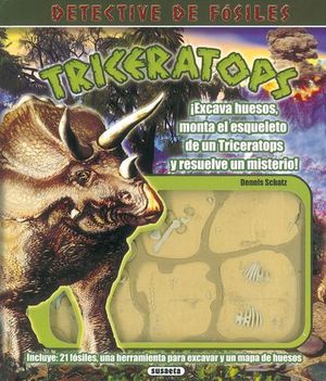 TRICERATOPS DETECTIVE DE FOSILES