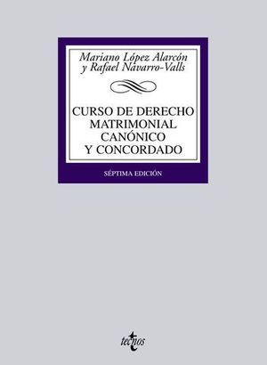 CURSO DE DERECHO MATRIMONIAL CANONICO Y CONCORDADO 7 ED. 2010