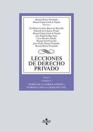 LECCIONES DE DERECHO PRIVADO TOMO 1-VOL. 1 TEORIA DE LA NORMA JURIDICA