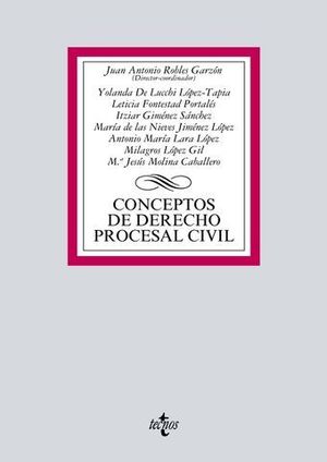 CONCEPTOS DE DERECHO PROCESAL CIVIL ED. 2017