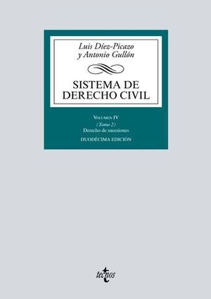 SISTEMA DE DERECHO CIVIL VOLUMEN IV TOMO 2 DERECHO SUCESIONES