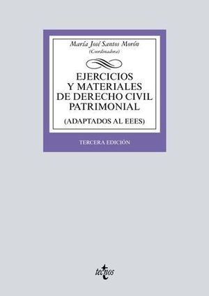 EJERCICIOS Y MATERIALES DE DERECHO CIVIL PATRIMONIAL ED. 2018