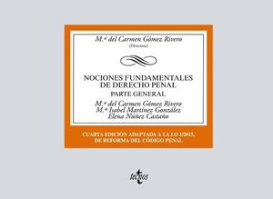 NOCIONES FUNDAMENTALES DERECHO PENAL PARTE GENERAL ED. 2018