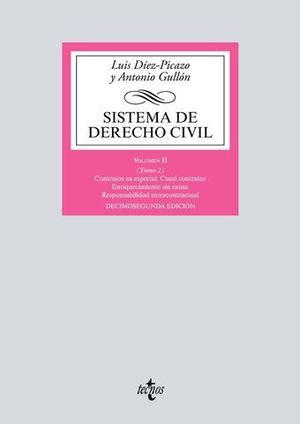 SISTEMA DE DERECHO CIVIL VOL. 2 TOMO II  ED. 2018