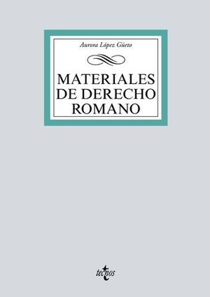 MATERIALES DE DERECHO ROMANO