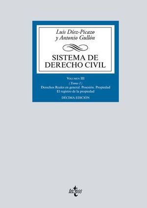 SISTEMA DE DERECHO CIVIL VOL III TOMO 1