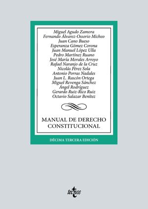 MANUAL DE DERECHO CONSTITUCIONAL 2022