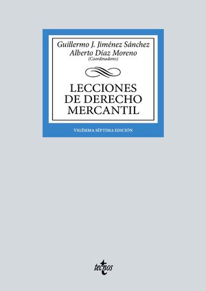 LECCIONES DE DERECHO MERCANTIL
