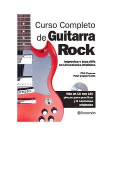 CURSO COMPLETO DE GUITARRA ROCK