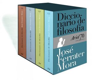 ESTUCHE DICCIONARIO DE FILOSOFIA ( 4 TOMOS )