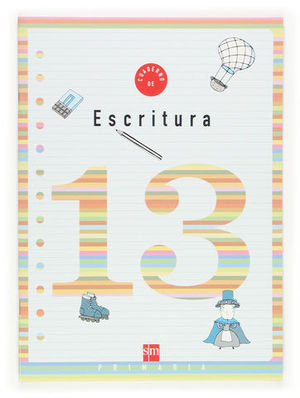 CUADERNO ESCRITURA 13 PAUTA ED. 2006