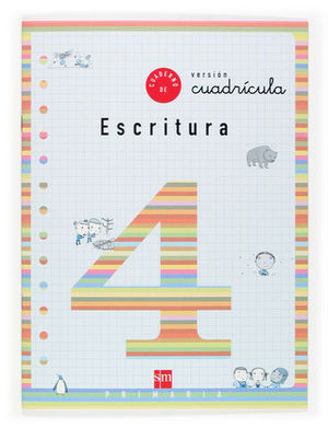 CUADERNO DE ESCRITURA CUADRICULA N 4 (04)