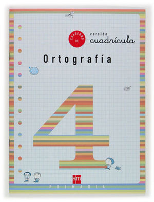 CUADERNO DE ORTOGRAFIA CUADRICULA N 4