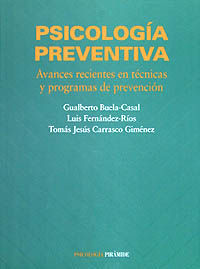PSICOLOGIA PREVENTIVA AVANCES RECIENTES EN TECNICAS