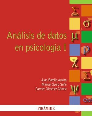 ANALISIS DE DATOS EN PSICOLOGIA I  ED. 2012