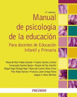 MANUAL DE PSICOLOGIA DE LA EDUCACION 2 ED