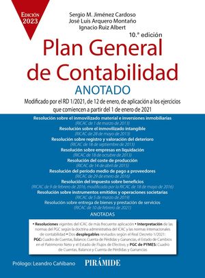 PLAN GENERAL DE CONTABILIDAD ANOTADO  10ED