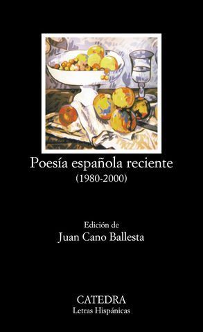 POESIA ESPA�OLA RECIENTE (1980-2000)