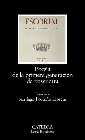 POESIA DE LA PRIMERA GENERACION DE POSGUERRA