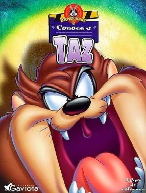 TAZ (LIBRO DE COLOREAR)
