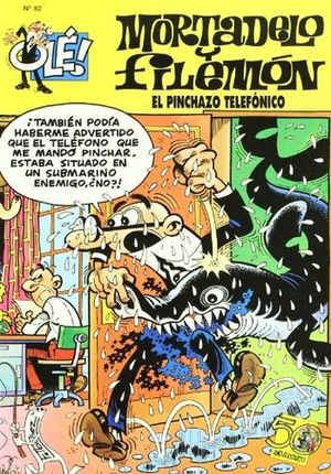 PINCHAZO TELEFONICO, EL  MORTADELO Y FILEMON N82