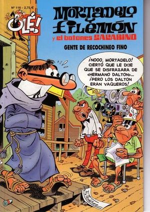 OLE MORTADELO 116 GENTE DE RECOCHINEO FINO