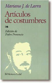 ARTICULOS DE COSTUMBRES