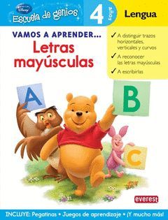 LETRAS MAYUSCULAS ESCUELA DE GENIOS 4 AOS