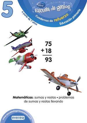 ESCUELA DE GENIOS CUADERNO DE REFUERZO MATEMATICAS 5