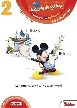 Escuela de Genios Cuaderno de Refuerzo Lengua 2