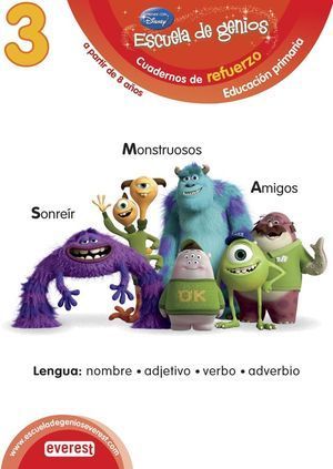 ESCUELA DE GENIOS CUADERNO DE REFUERZO LENGUA 3