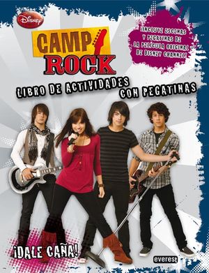 CAMP ROCK LIBRO DE ACTIVIDADES CON PEGATINAS