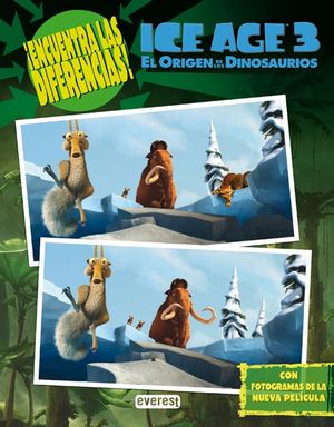 ICE AGE 3 EL ORIGEN DE LOS DINOSAURIOS ENCUENTRA LAS DIFERENCIAS