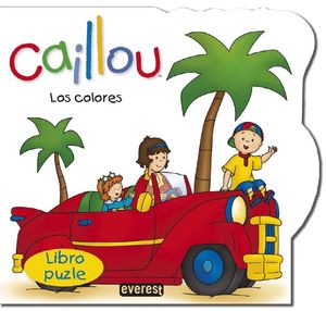 CAILLOU LOS COLORES LIBRO PUZZLE
