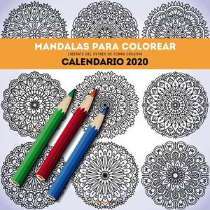 CALENDARIO 2020 MANDALAS PARA COLOREAR